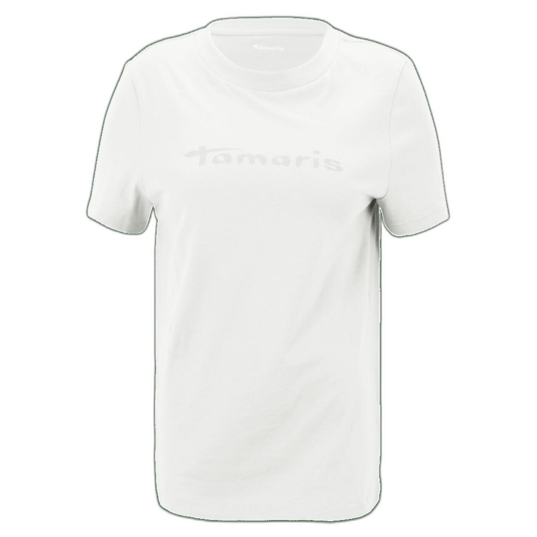 T-Shirt mit Rundhalsausschnitt, Damen Tamaris Aalen - T-Shirts & Tanktops -  Kleidung - Damen