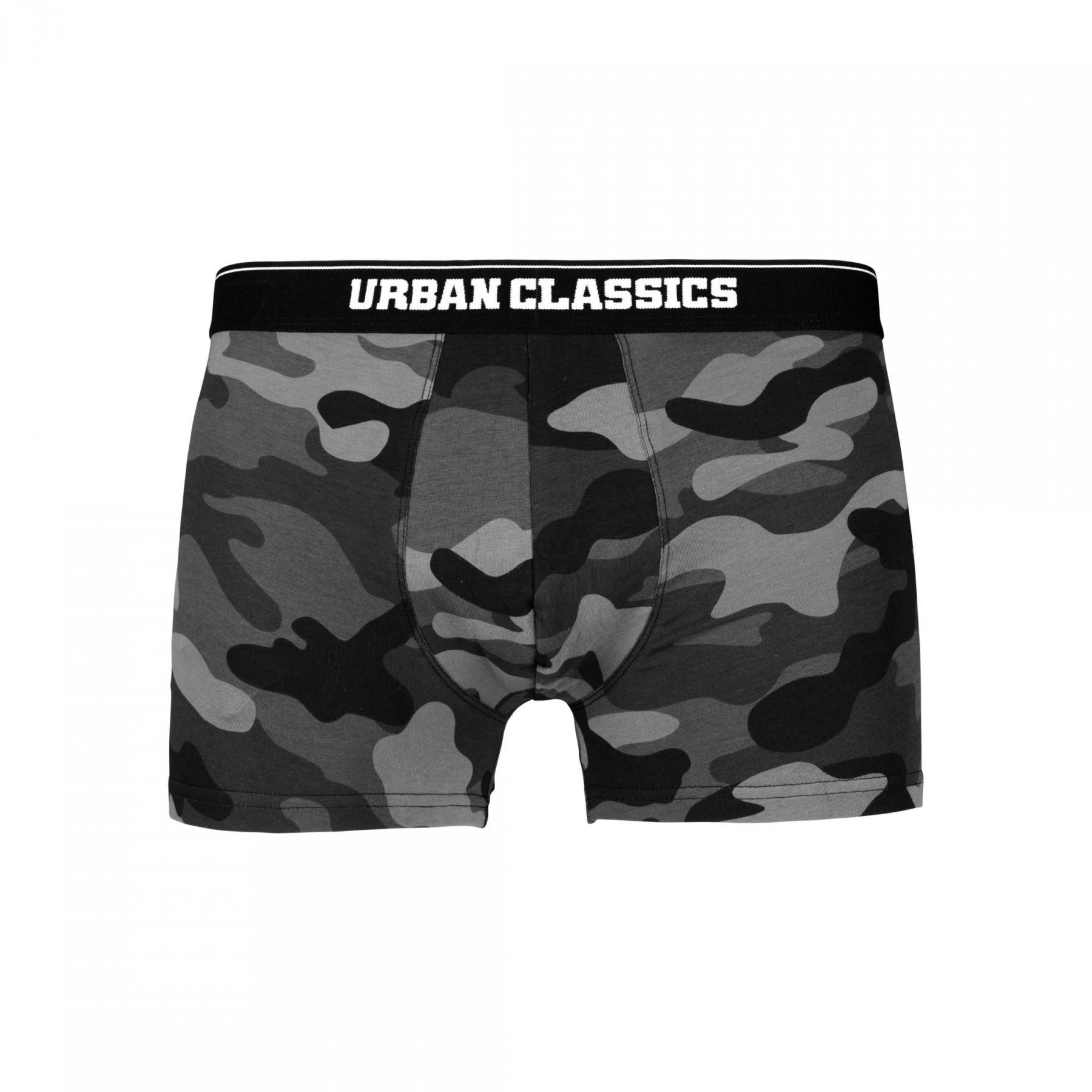 Boxer Urban Classics camo (2pcs) - grandes tailles