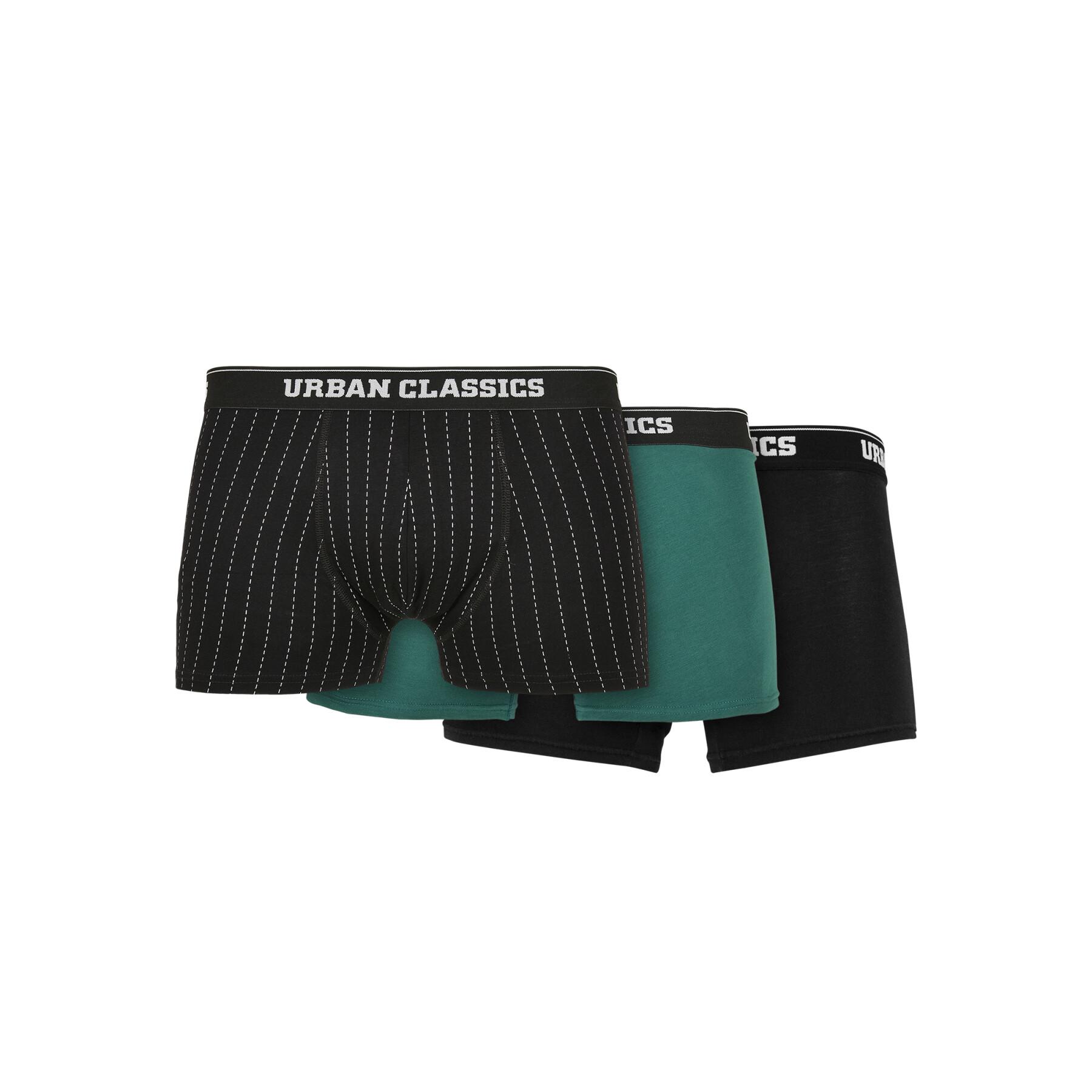 Boxershorts Urban Classics organic (Grandes tailles) (x3)