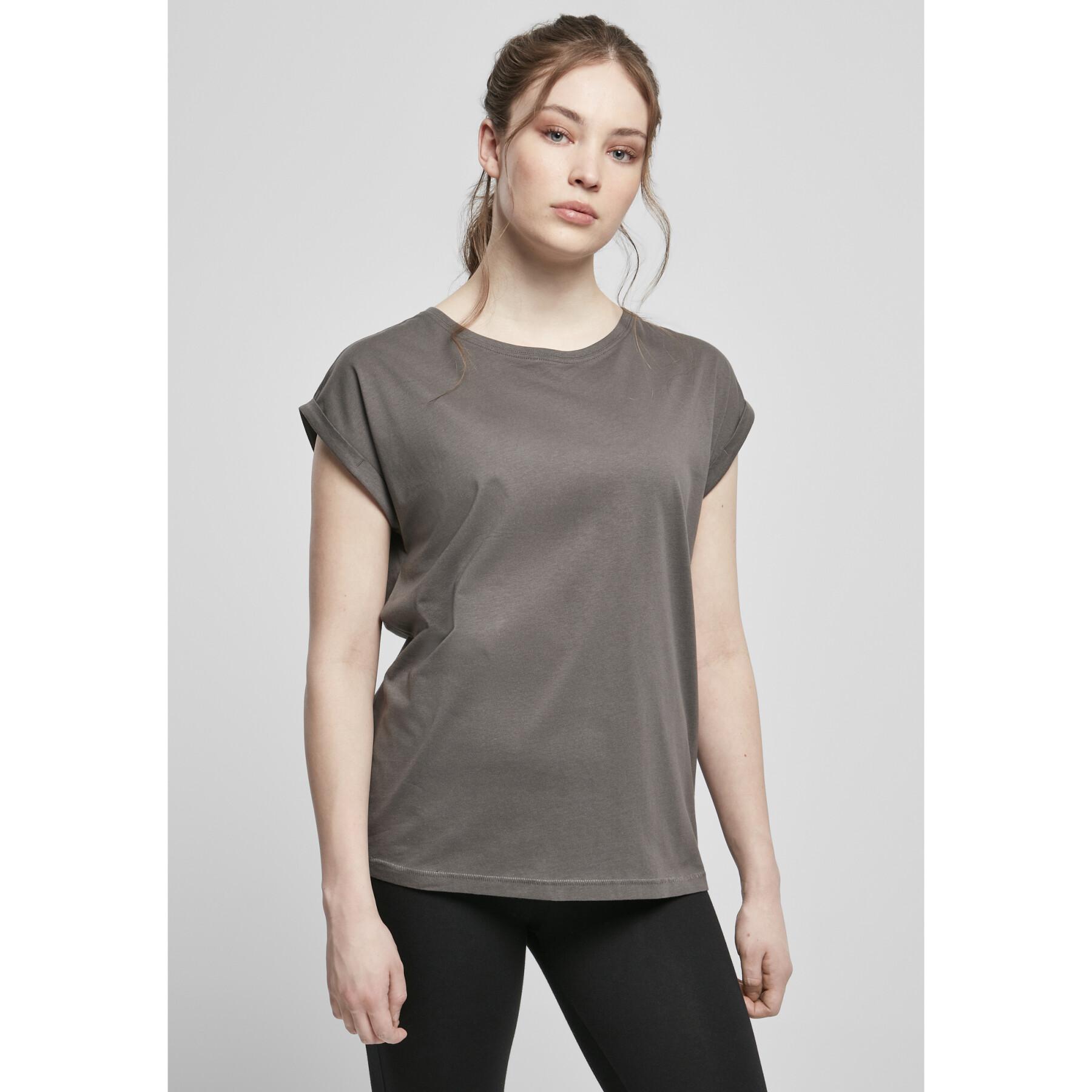 Damen-T-Shirt Urban Classics extended shoulder