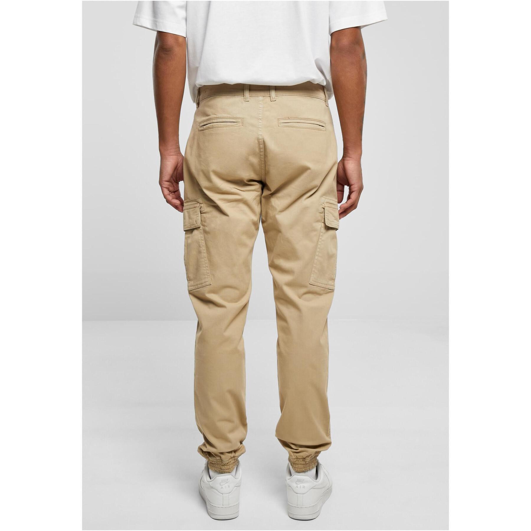 Hose cargo grandes tailles Urban Classics Washed Cargo Twill