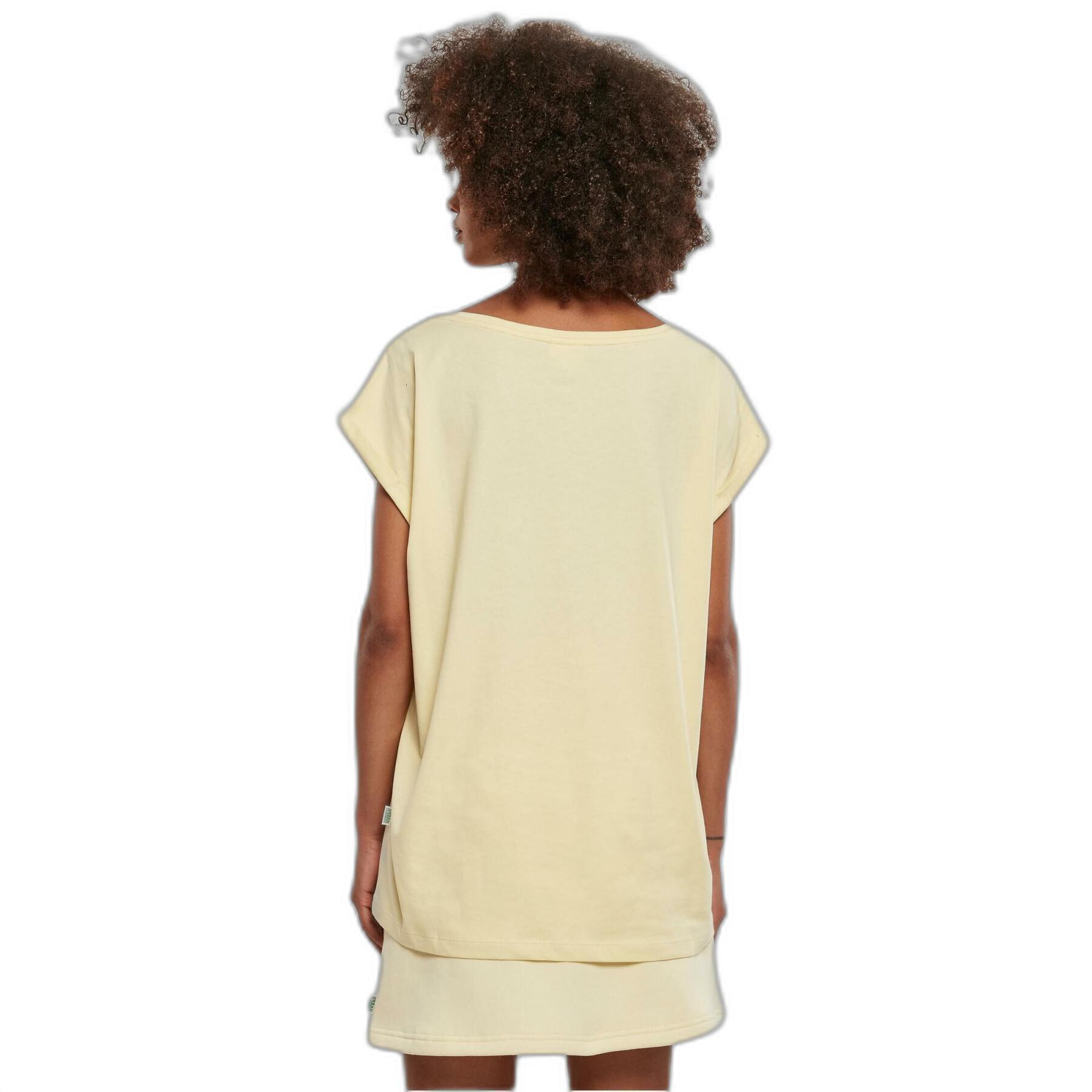 Schulterfreies T-Shirt aus Bio-Baumwolle Urban Classics | Große Größen