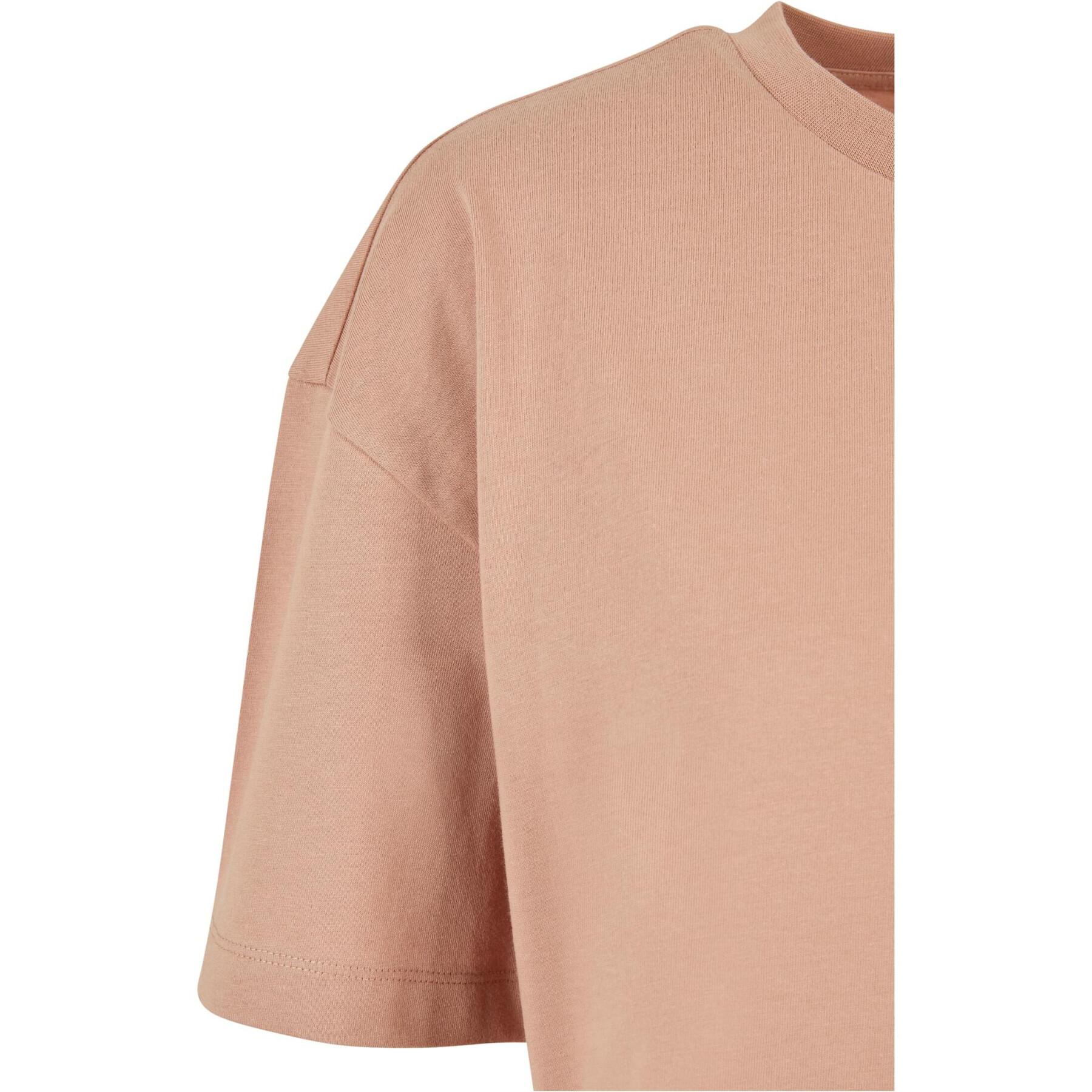 Geschlitztes T-Shirt-Kleid Oversize Damen Urban Classics Organic