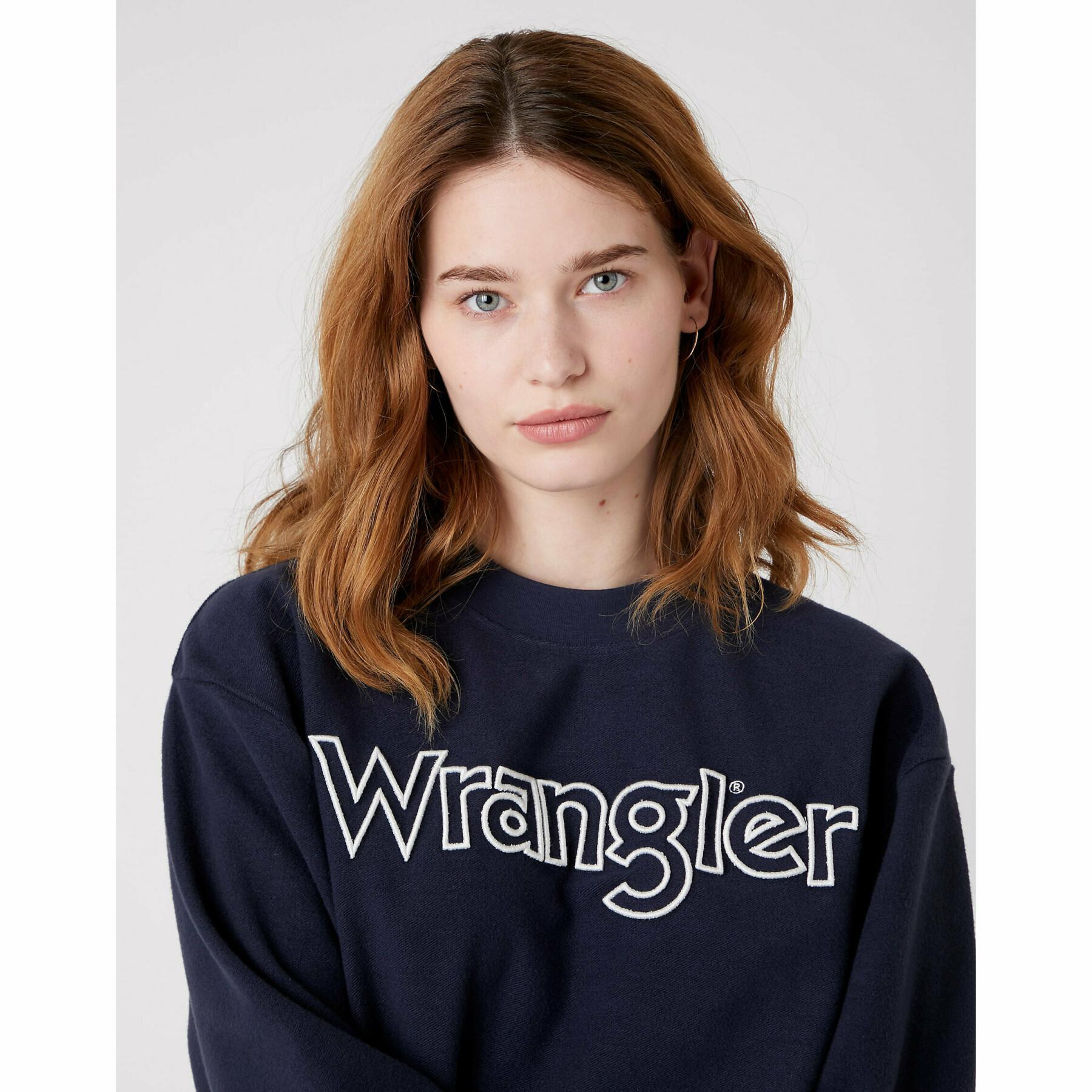 Damen-Sweatshirt Wrangler Retro