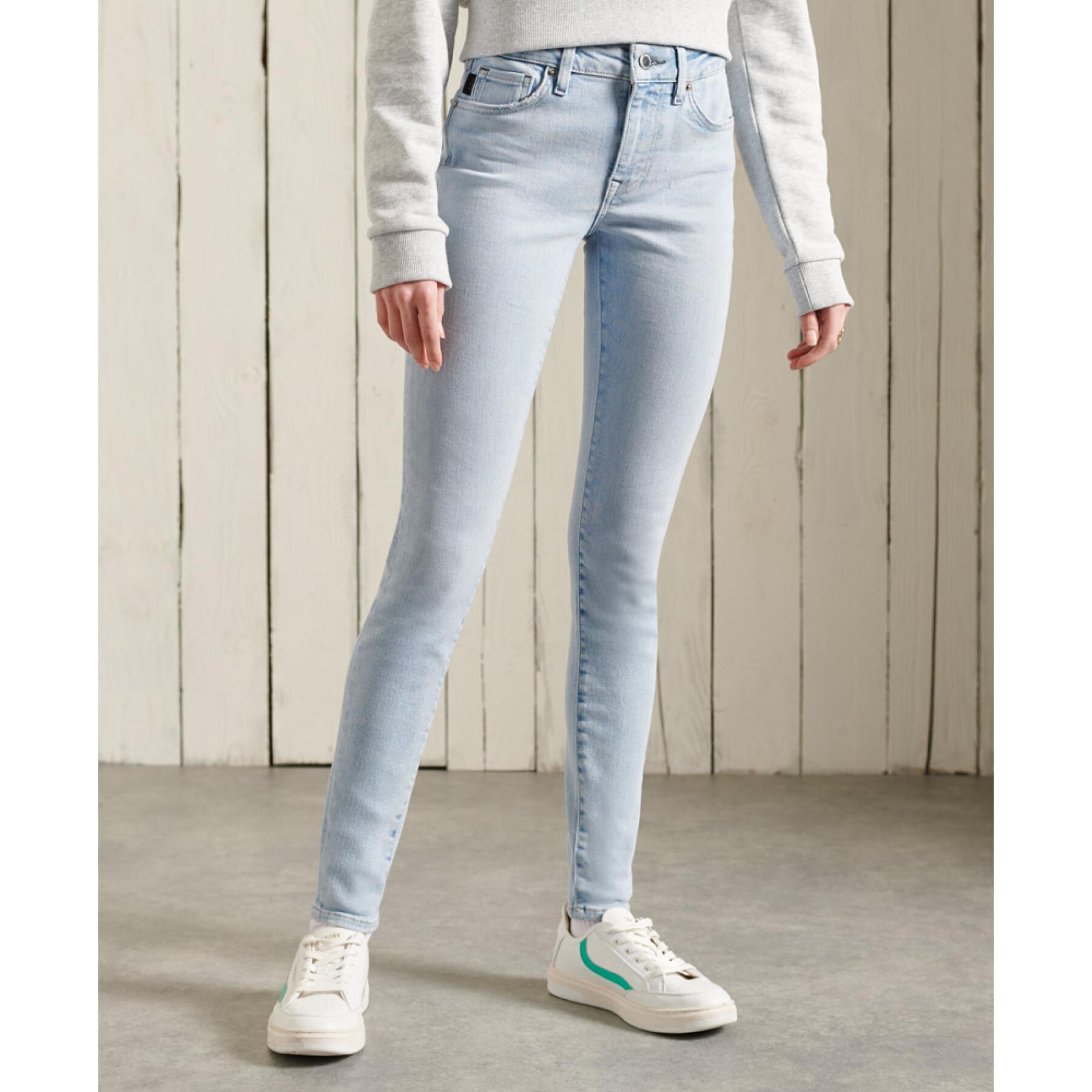 Mid-Rise Skinny Jeans für Frauen Superdry