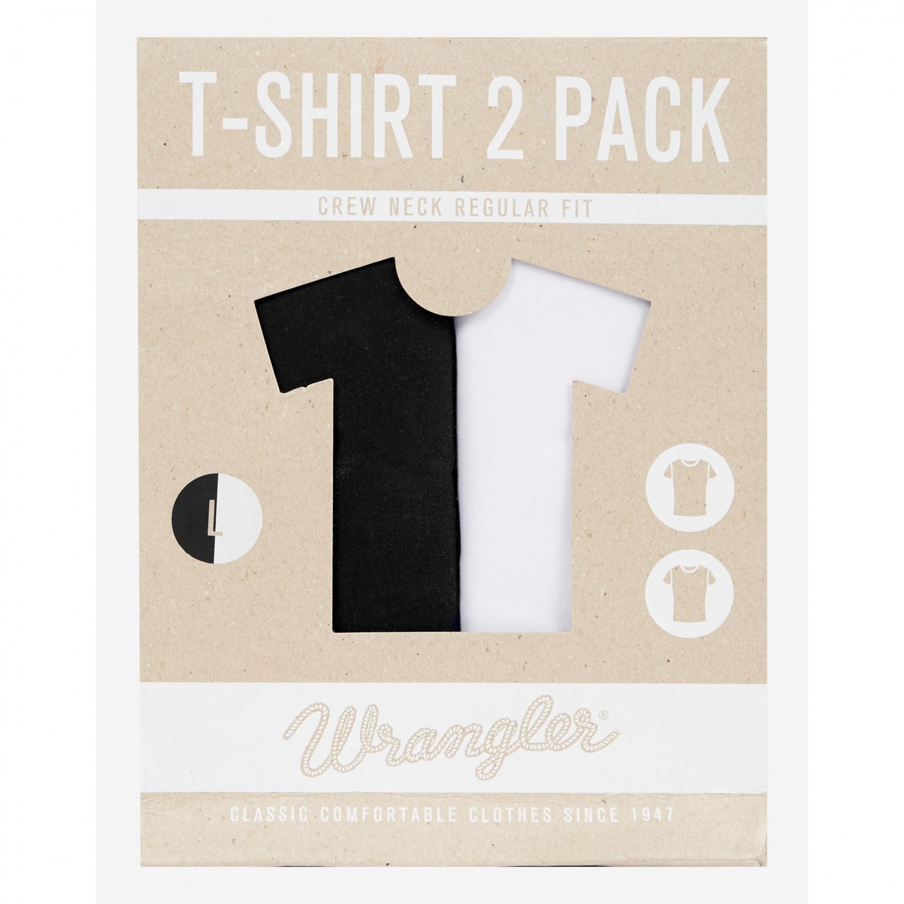 Kurzarm-T-Shirt Wrangler (x2)