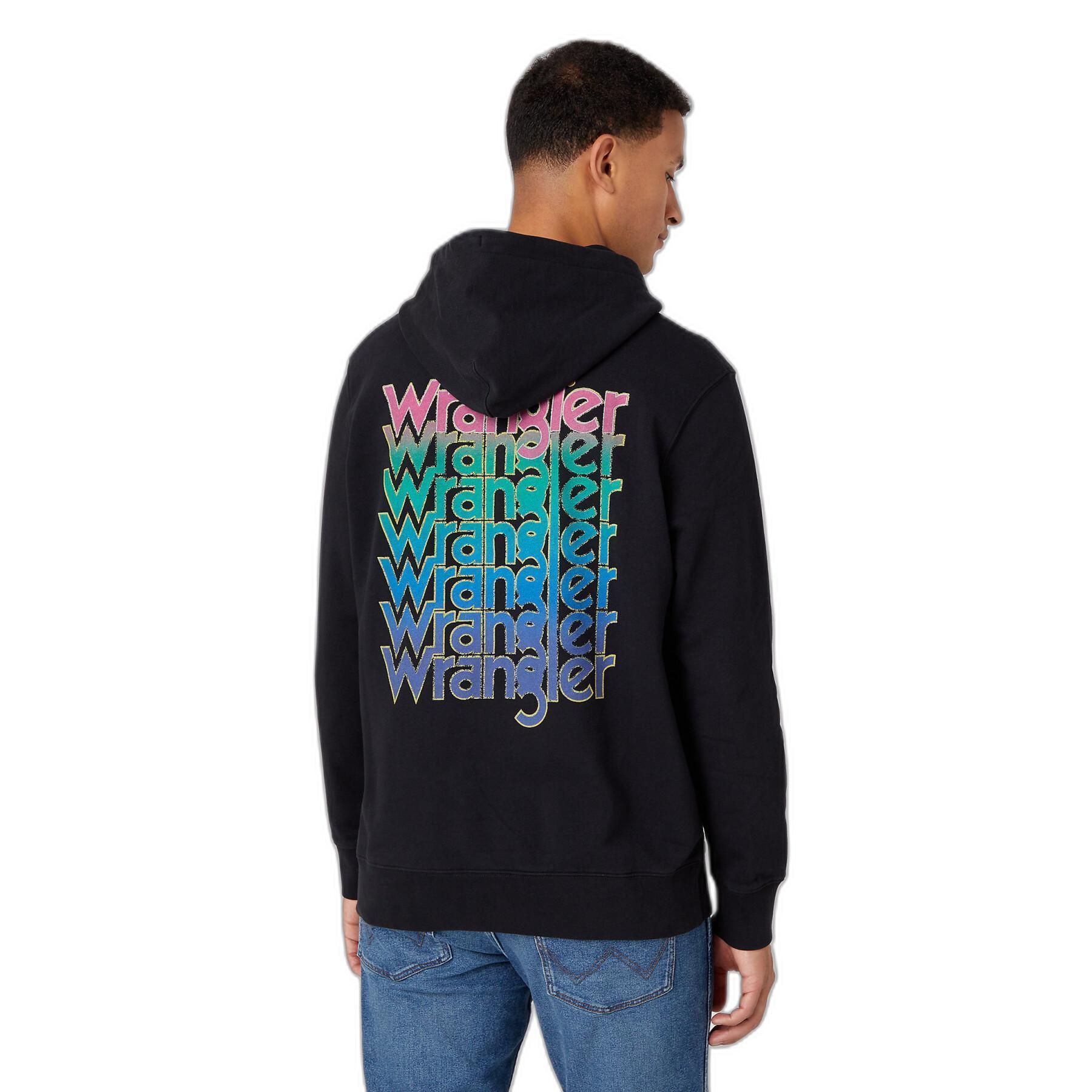 Sweatshirt mit Kapuze Wrangler Graphic