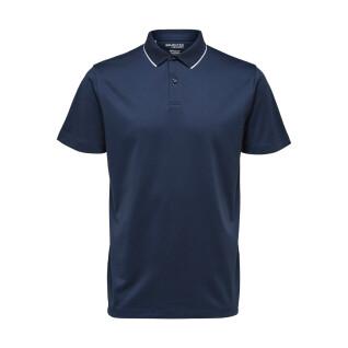 Polo-Shirt Selected Slhleroy Coolmax