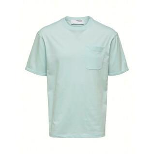 Kragen-o T-Shirt Selected Slhlooseroald
