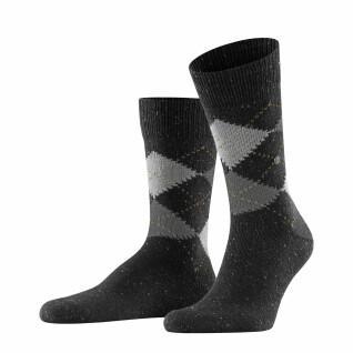 Burlington Raw Argyle Socken