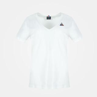 T-Shirt Damen Le Coq Sportif Ess V-Ausschnitt N°1