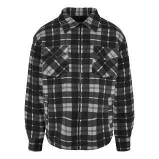 Jacke Urban Classics plaid teddy lined-grandes tailles