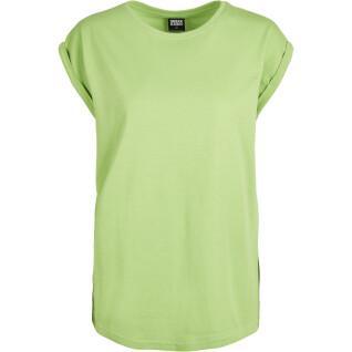 Damen-T-Shirt Urban Classics extended shoulder-grandes tailles