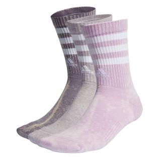 Wadenlange Socken adidas 3-Stripes Stonewash (x3)
