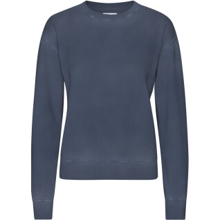 Sweatshirt mit Rundhalsausschnitt, Damen Colorful Standard Classic Organic Neptune Blue