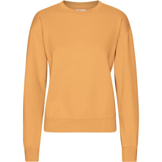 Sweatshirt mit Rundhalsausschnitt, Damen Colorful Standard Classic Organic Sandstone Orange