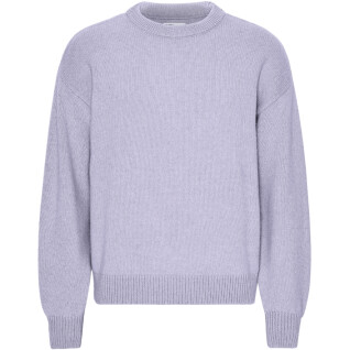 Oversize-Pullover mit Rundhalsausschnitt Colorful Standard Soft Lavender