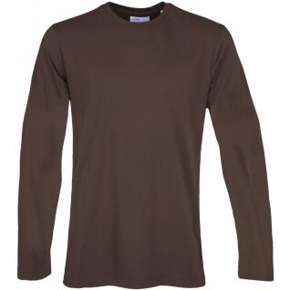 T-Shirt mit langen Ärmeln Colorful Standard Classic Organic coffee brown