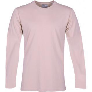 T-Shirt mit langen Ärmeln Colorful Standard Classic Organic faded pink