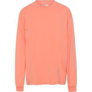 T-Shirt mit langen Ärmeln Colorful Standard Organic oversized bright coral
