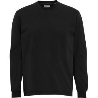 T-Shirt mit langen Ärmeln Colorful Standard Organic oversized deep black