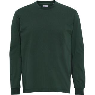 T-Shirt mit langen Ärmeln Colorful Standard Organic oversized hunter green