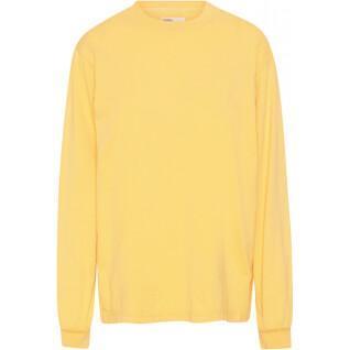 T-Shirt mit langen Ärmeln Colorful Standard Organic oversized lemon yellow