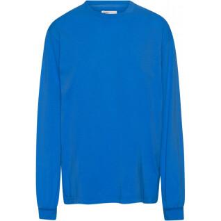 T-Shirt mit langen Ärmeln Colorful Standard Organic oversized pacific blue