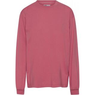 T-Shirt mit langen Ärmeln Colorful Standard Organic oversized raspberry pink