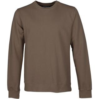 Sweatshirt mit Rundhalsausschnitt Colorful Standard Classic Organic cedar brown