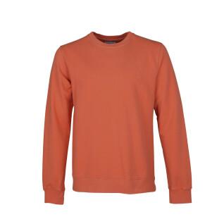 Sweatshirt mit Rundhalsausschnitt Colorful Standard Classic Organic dark amber