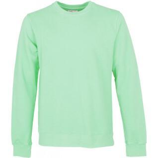 Sweatshirt mit Rundhalsausschnitt Colorful Standard Classic Organic faded mint