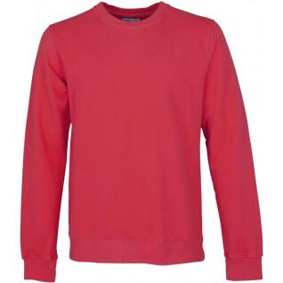 Sweatshirt mit Rundhalsausschnitt Colorful Standard Classic Organic scarlet red