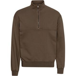 Sweatshirt 1/4 Reißverschluss Colorful Standard Organic cedar brown