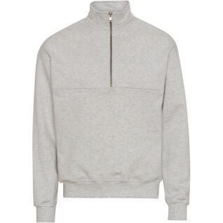 Sweatshirt 1/4 Reißverschluss Colorful Standard Organic heather grey