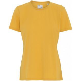 T-Shirt Frau Colorful Standard Light Organic burned yellow