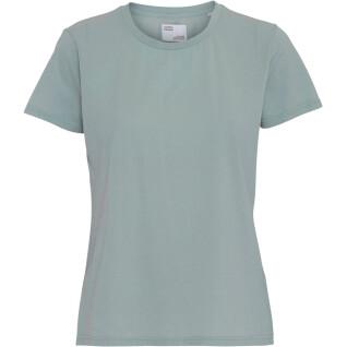 T-Shirt Frau Colorful Standard Light Organic steel blue