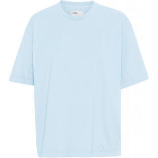T-Shirt Frau Colorful Standard Organic oversized polar blue