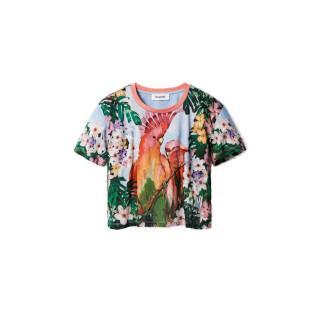 T-Shirt Frau Desigual Parrot