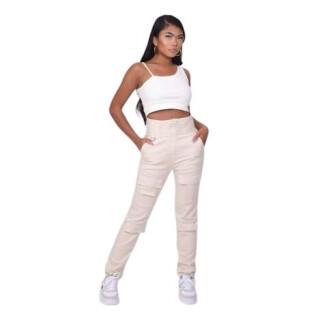 Multi-Pocket-Hose mit hoher Taille für Damen Project X Paris