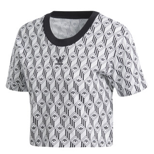 adidas Damen T-Shirt Cropped