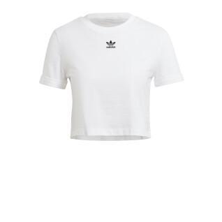 Damen-T-Shirt adidas Originals Adicolor Cropped Roll-Up Sleeve