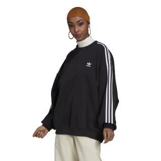 Sweatshirt Rundhalsausschnitt Frau adidas Originals Adicolor Oversized