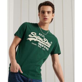 Chenille-T-Shirt in Standardstärke Superdry Vintage Logo