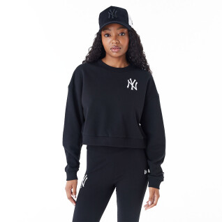 Sweatshirt crop Frau New York Yankees MLB