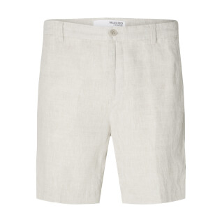 Shorts Selected Regular-Mads Linen