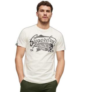 T-Shirt mit Muster Superdry Blackout Rock