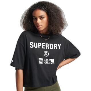 T-Shirt Frau Superdry Code Core Sport