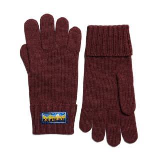 Handschuhe aus Wollgemisch Damen Superdry Radar