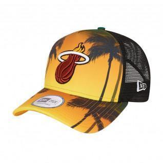 Kappe New Era NBA Miami Heat trucker summer city